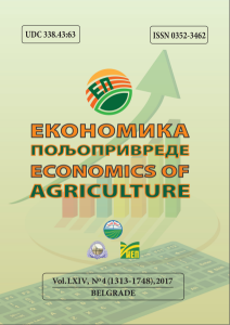 Economics of Agriculture