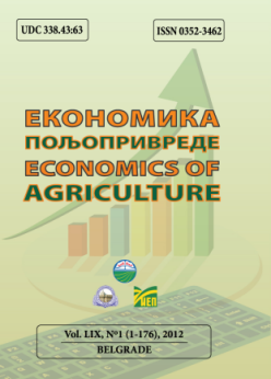 ECONOMICS OF AGRICULTURE