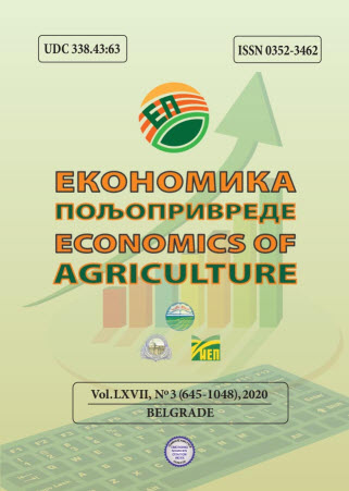 ECONOMICS OF AGRICULTURE