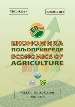 ECONOMICS OF AGRICULTURE