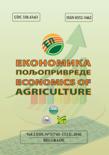 ECONOMICS OF AGRICULTURE